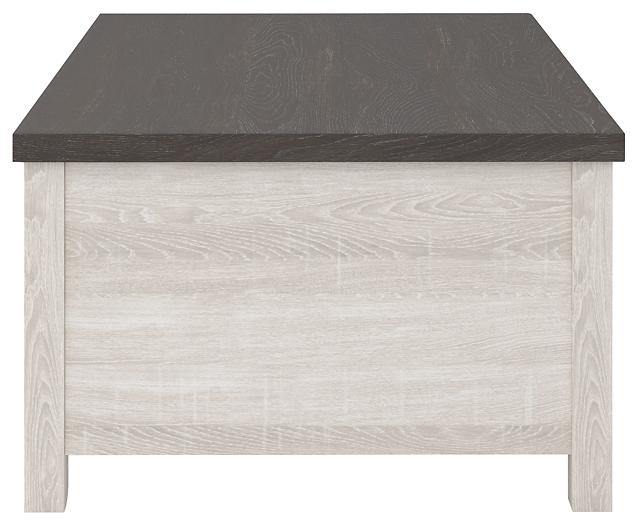 Dorrinson Coffee Table with Lift Top T287-9 Two-tone Casual Motion Occasionals By AFI - sofafair.com