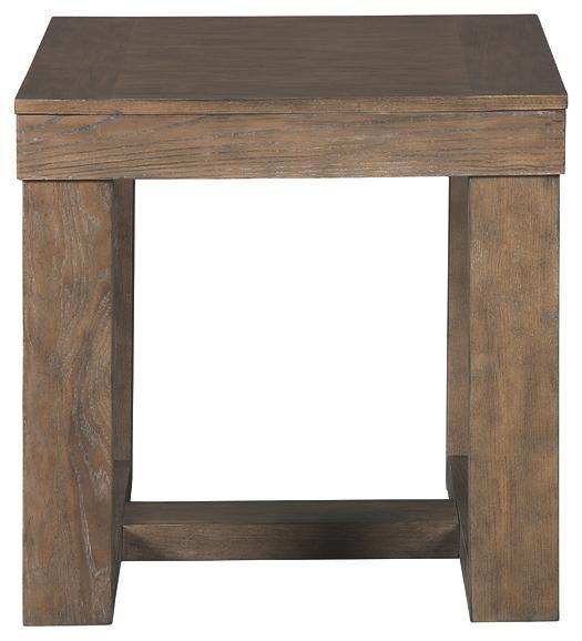 Cariton End Table T471-2 Gray Contemporary Stationary Occasionals By AFI - sofafair.com