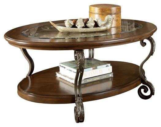 Nestor Coffee Table T517-0 Medium Brown Traditional Stationary Occasionals By AFI - sofafair.com