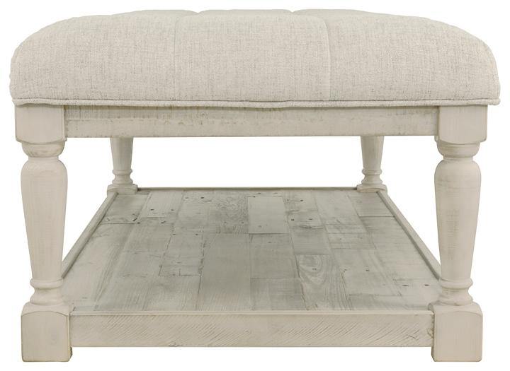 Shawnalore Coffee Table Ottoman T782-21 Whitewash Casual Stationary Occasionals By AFI - sofafair.com