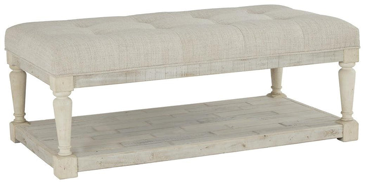 Shawnalore Coffee Table and 2 End Tables T782T2 Whitewash Casual Occasional Table Package By AFI - sofafair.com