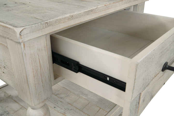 Shawnalore End Table T782-3 Whitewash Casual Stationary Occasionals By AFI - sofafair.com