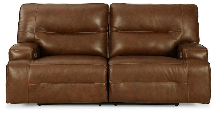 Francesca Power Reclining Sofa U2570547 Auburn Contemporary Motion Upholstery By AFI - sofafair.com