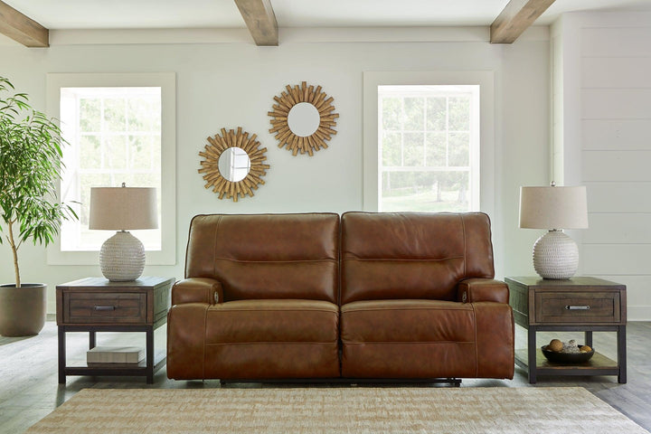 Francesca Power Reclining Sofa U2570547 Auburn Contemporary Motion Upholstery By AFI - sofafair.com