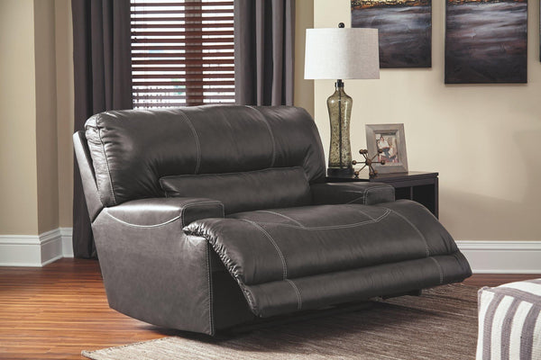 McCaskill Oversized Recliner U6090052 Gray Contemporary Motion Sectionals By AFI - sofafair.com