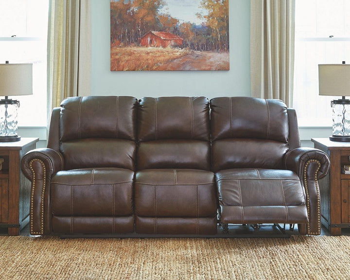 Buncrana Power Reclining Sofa U8460415 Chocolate Contemporary Motion Upholstery By AFI - sofafair.com