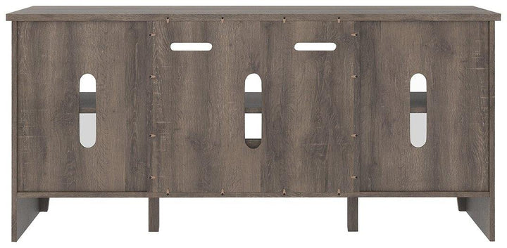 Arlenbry 60 TV Stand W275-68 Gray Contemporary Console TV Stands By AFI - sofafair.com