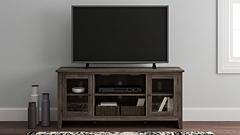 Arlenbry 60 TV Stand W275-68 Gray Contemporary Console TV Stands By AFI - sofafair.com