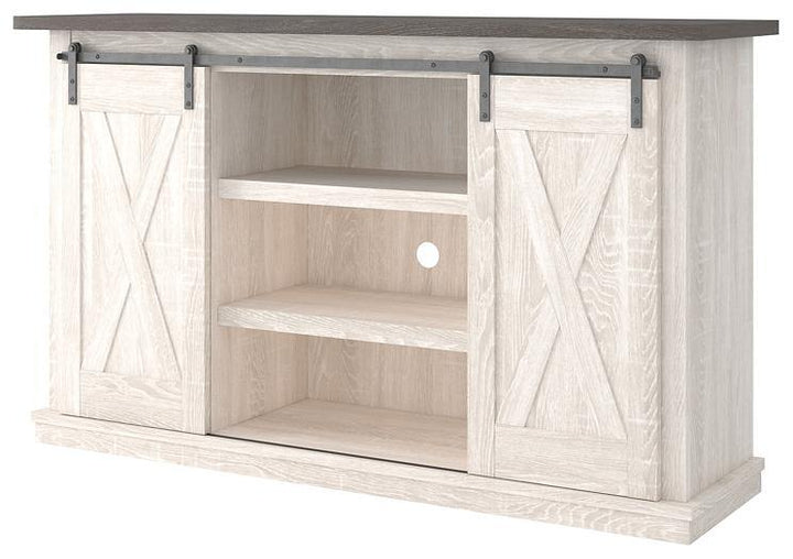 Dorrinson 54 TV Stand W287-48 Two-tone Casual Console TV Stands By AFI - sofafair.com