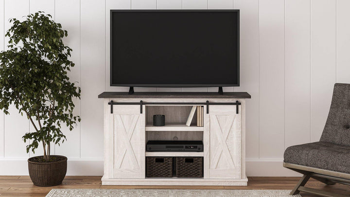 Dorrinson 54 TV Stand W287-48 Two-tone Casual Console TV Stands By AFI - sofafair.com