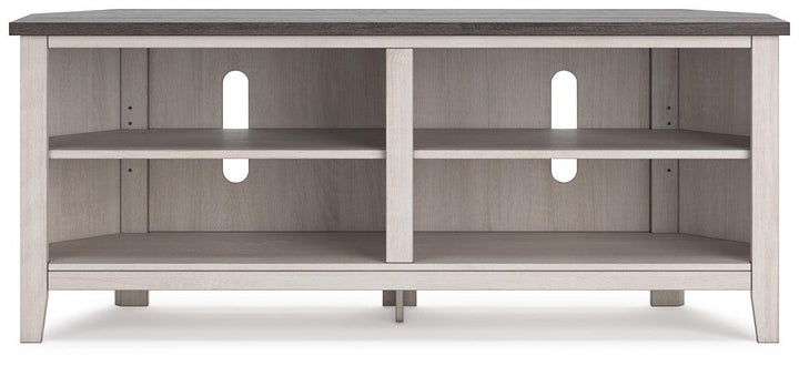Dorrinson Corner TV Stand W287-56 Two-tone Casual Console TV Stands By AFI - sofafair.com
