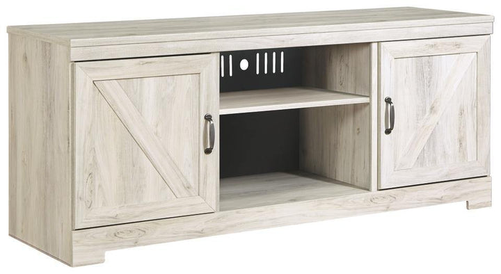 Bellaby 63 TV Stand W331-68 Whitewash Casual Console TV Stands By AFI - sofafair.com