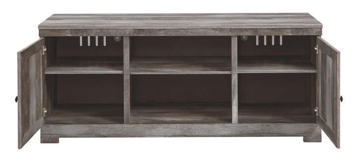 Wynnlow 4Piece Entertainment Center with Electric Fireplace W440W5 Gray Casual Walls By AFI - sofafair.com