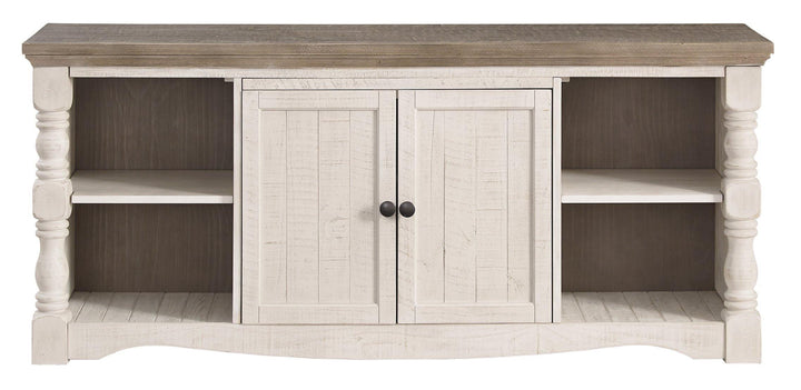 Havalance 4Piece Entertainment Center W814W1 Two-tone Casual Walls By AFI - sofafair.com