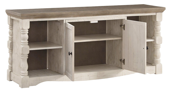 Havalance 4Piece Entertainment Center W814W1 Two-tone Casual Walls By AFI - sofafair.com