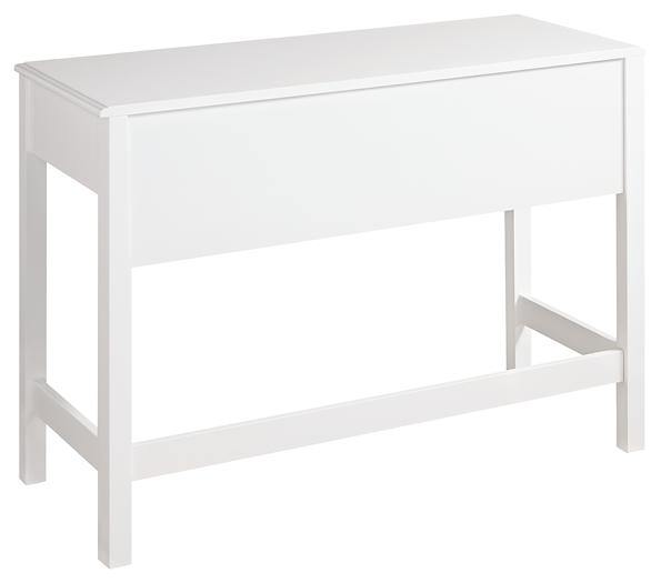 Othello Home Office Desk Z1611054 White Casual Desks By AFI - sofafair.com