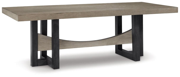 Foyland Dining Table D989-25 Black/Gray Contemporary Casual Tables By Ashley - sofafair.com