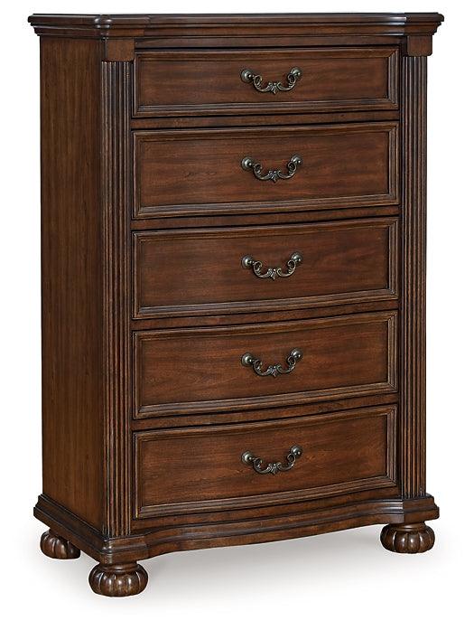 Lavinton Chest of Drawers B764-46 Brown/Beige Traditional Master Bed Cases By Ashley - sofafair.com