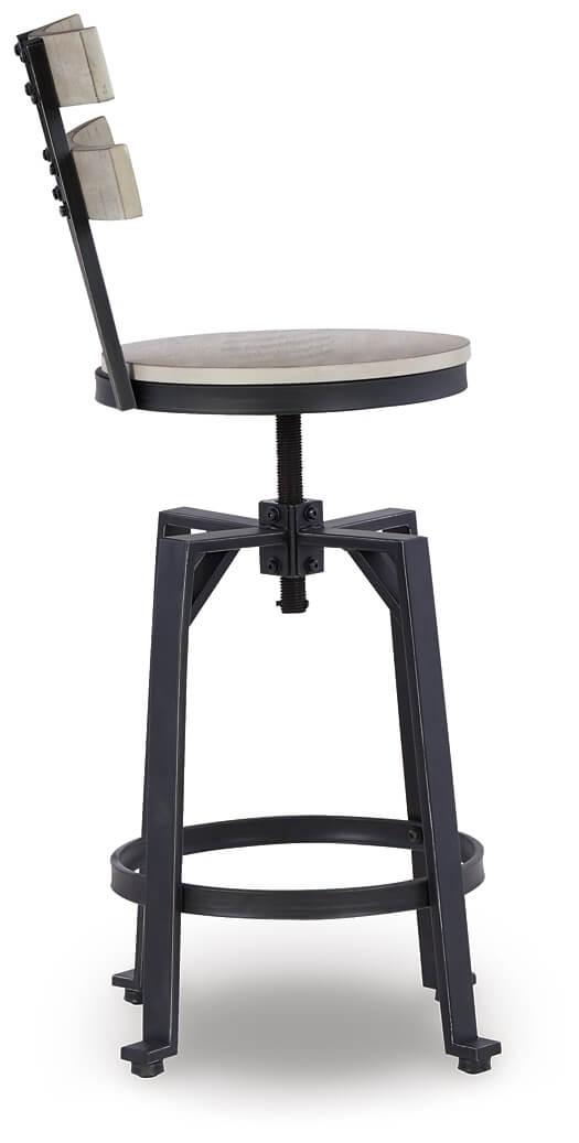 Karisslyn Counter Height Bar Stool D336-124 White Casual Barstool By AFI - sofafair.com