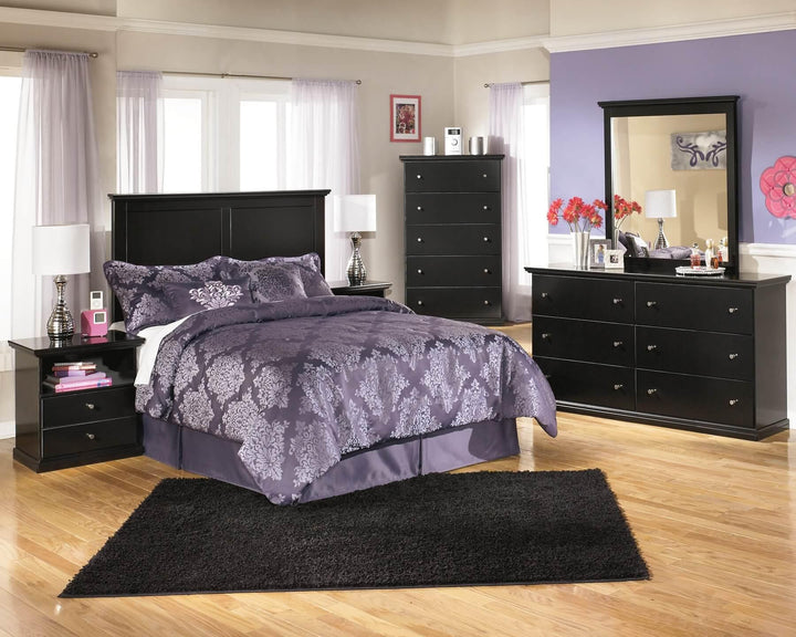 Maribel Chest of Drawers B138-46 Black/Gray Casual Master Bed Cases By Ashley - sofafair.com