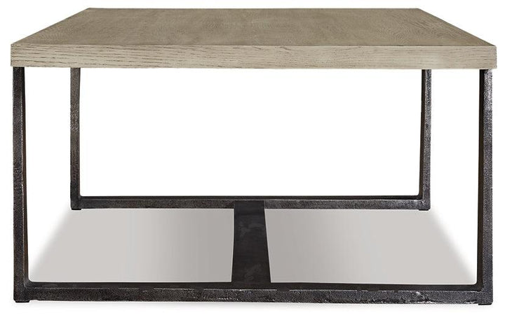 Dalenville Coffee Table T965-1 Metallic Contemporary Cocktail Table By Ashley - sofafair.com