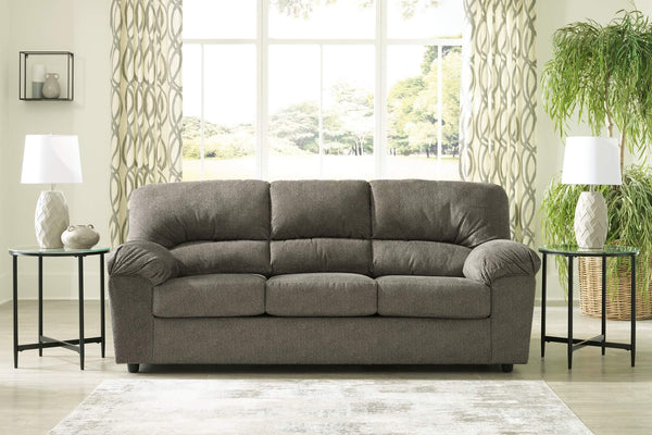 Norlou Sofa 2950238 Black/Gray Contemporary Stationary Upholstery By Ashley - sofafair.com