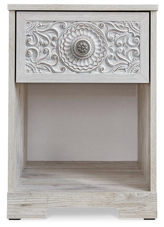 EB1811-291 White Casual Paxberry Nightstand By Ashley - sofafair.com