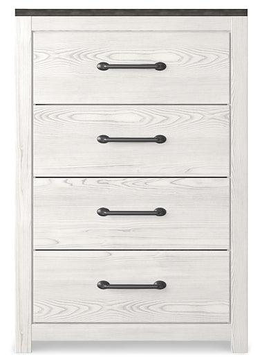 Gerridan Chest of Drawers B1190-44 White Casual Master Bed Cases By Ashley - sofafair.com