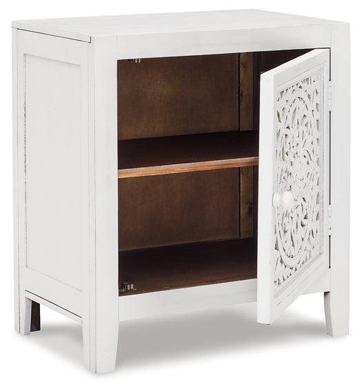 A4000008 White Casual Fossil Ridge Accent Cabinet By Ashley - sofafair.com