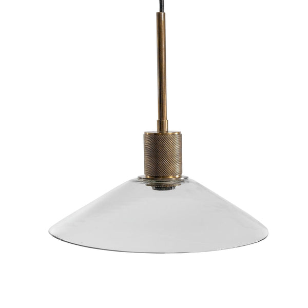 L000718 Transparent Contemporary Chaness Pendant Light By Ashley - sofafair.com