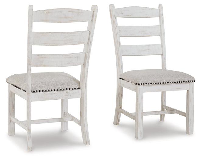 D546-01 White Casual Valebeck Dining Chair By Ashley - sofafair.com