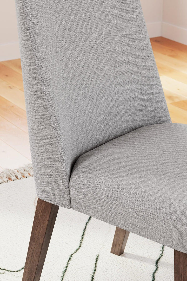 D615-01 Black/Gray Contemporary Lyncott Dining Chair By Ashley - sofafair.com