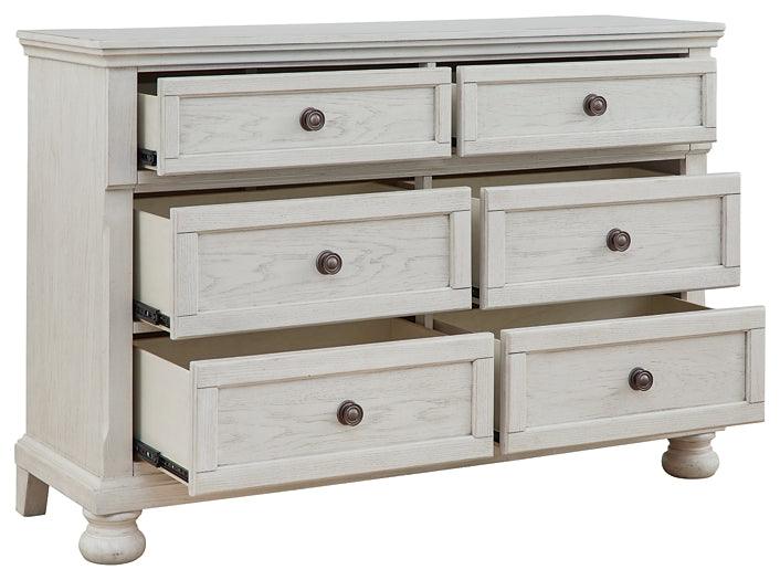 Robbinsdale Dresser B742-21 White Casual Youth Bed Cases By Ashley - sofafair.com