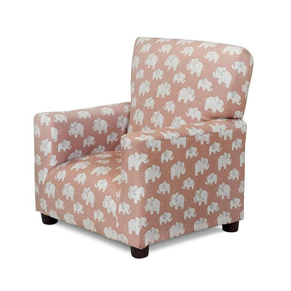 Thusk AM1113 Pink Transitional Kids Chair By Furniture Of America - sofafair.com