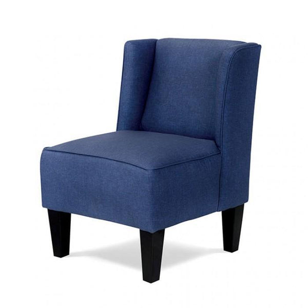 Karl AM1123 Blue Transitional Kids Chair By furniture of america - sofafair.com