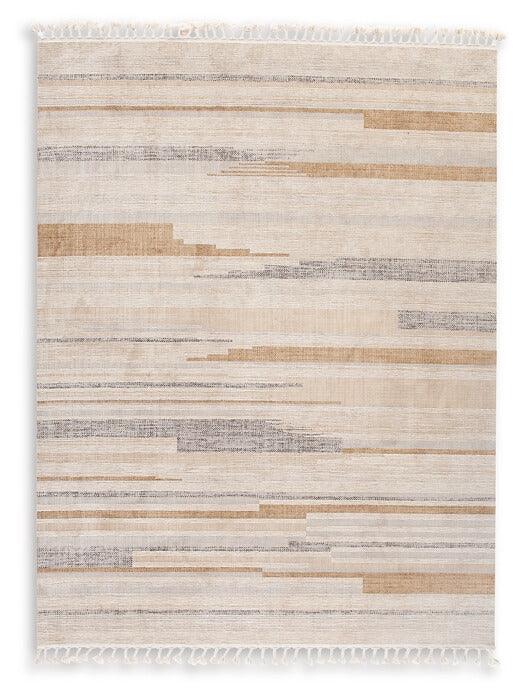 Joywell R405891,R405892 White Casual Rug Large By Ashley - sofafair.com