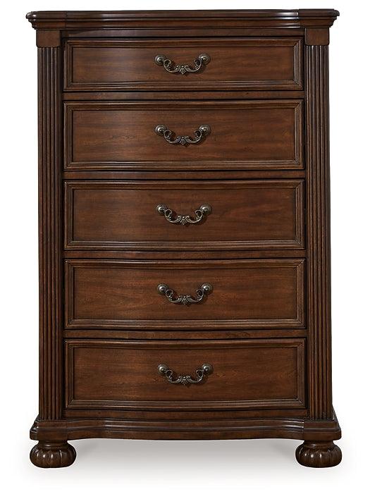 Lavinton Chest of Drawers B764-46 Brown/Beige Traditional Master Bed Cases By Ashley - sofafair.com