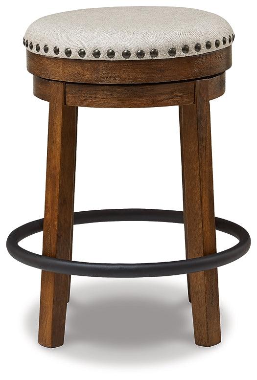 Valebeck Counter Height Stool D546-124 Black/Gray Casual Barstools By Ashley - sofafair.com