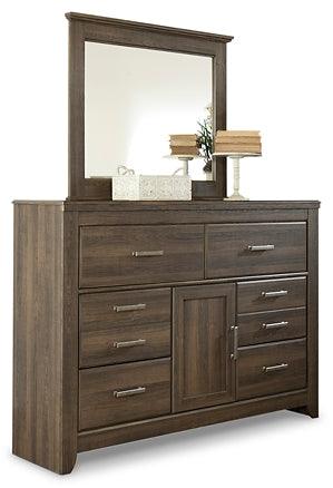 B251B1 Brown/Beige Casual Juararo Dresser and Mirror By Ashley - sofafair.com