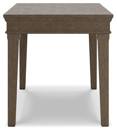 Janismore 63" Home Office Desk H776-44 Black/Gray Traditional Desks By Ashley - sofafair.com