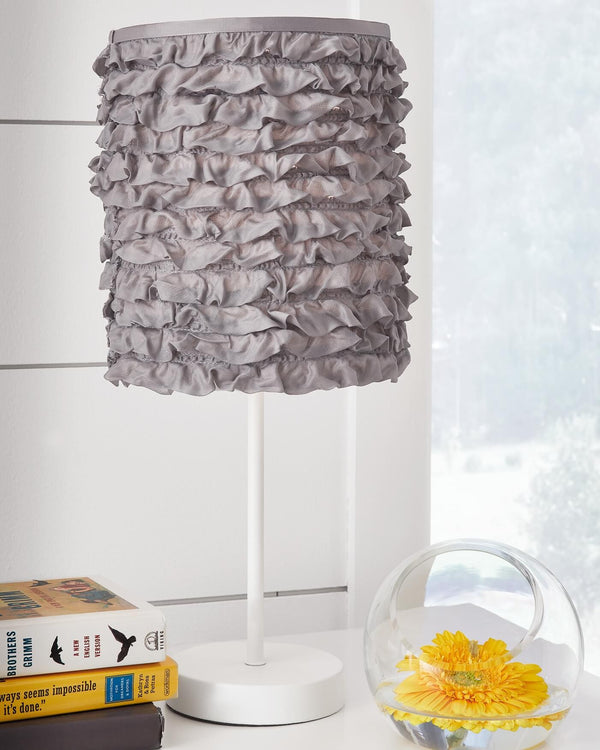 Mirette Table Lamp L857824 Black/Gray Casual Table Lamp Youth By Ashley - sofafair.com