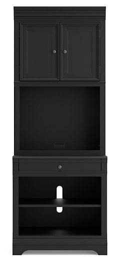 Beckincreek Bookcase H778H7 Black/Gray Traditional Home Office Cases By Ashley - sofafair.com
