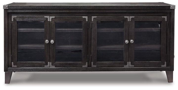 W901-60 Black/Gray Contemporary Todoe 70" TV Stand By Ashley - sofafair.com