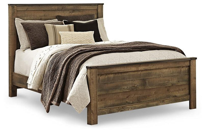 Trinell Queen Panel Bed B446B11 Brown/Beige Casual Master Beds By Ashley - sofafair.com