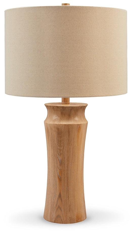 Orensboro Table Lamp (Set of 2) L243314 Brown/Beige Casual Table Lamp Pair By Ashley - sofafair.com