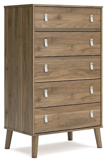 Aprilyn Chest of Drawers EB1187-245 Brown/Beige Contemporary Master Bed Cases By Ashley - sofafair.com