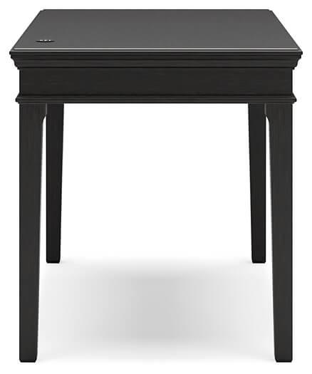 Beckincreek 48" Home Office Desk H778-10 Black/Gray Traditional Desks By AFI - sofafair.com