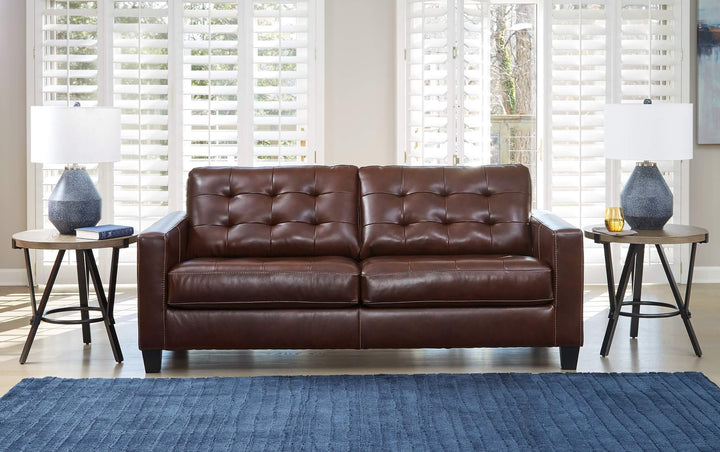 Altonbury Sofa 8750438 Brown/Beige Contemporary Stationary Upholstery By Ashley - sofafair.com