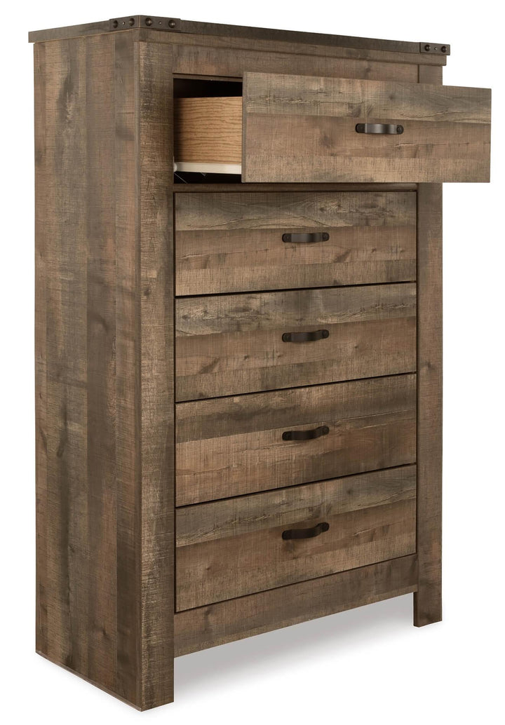 Trinell Chest of Drawers B446-46 Brown/Beige Casual Youth Bed Cases By Ashley - sofafair.com