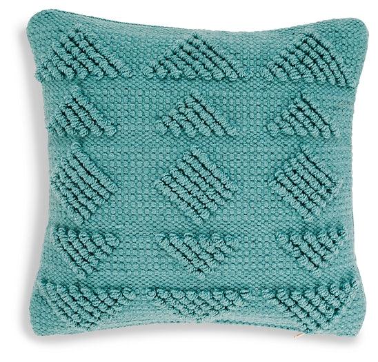 A1001012 Blue Casual Rustingmere Pillow (Set of 4) By Ashley - sofafair.com